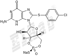 Rp-8-pCPT-cGMPS sodium Small Molecule
