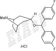 3α-Bis-(4-fluorophenyl) methoxytropane hydrochloride Small Molecule