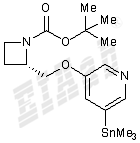 5-Iodo-A-85380, 5-trimethylstannyl N-BOC derivative Small Molecule